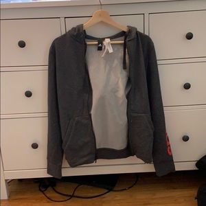 ADIDAS ZIP SWEATSHIRT